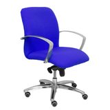 Sillón de oficina Piqueras y Crespo Caudete Confidente Bali - Ref. fabricante 116CBBALI10 - Azul
