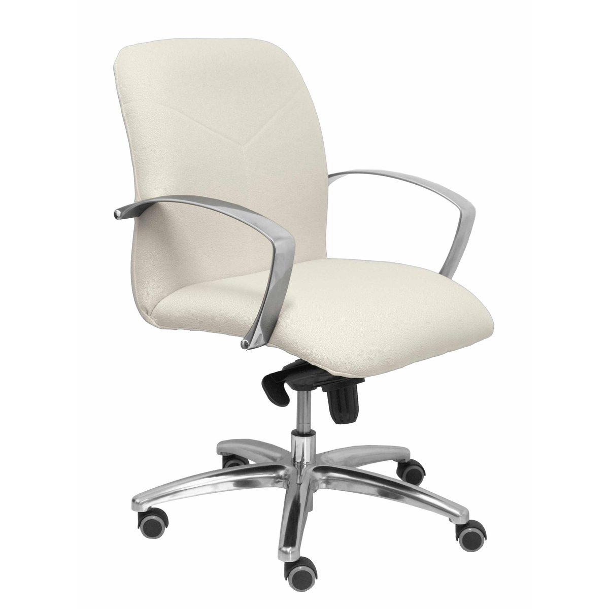 Sillón de oficina Piqueras y Crespo Caudete Confidente Bali - Ref. fabricante 116CBBALI10 - Blanco
