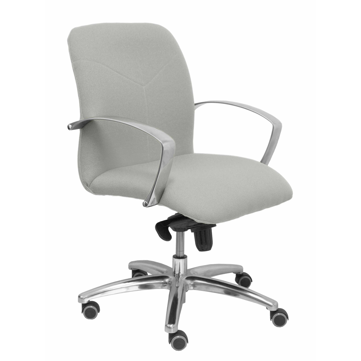 Sillón de oficina Piqueras y Crespo Caudete Confidente Bali - Ref. fabricante 116CBBALI10 - Gris Claro