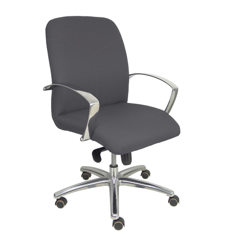 Sillón de oficina Piqueras y Crespo Caudete Confidente Bali - Ref. fabricante 116CBBALI10 - Gris Oscuro