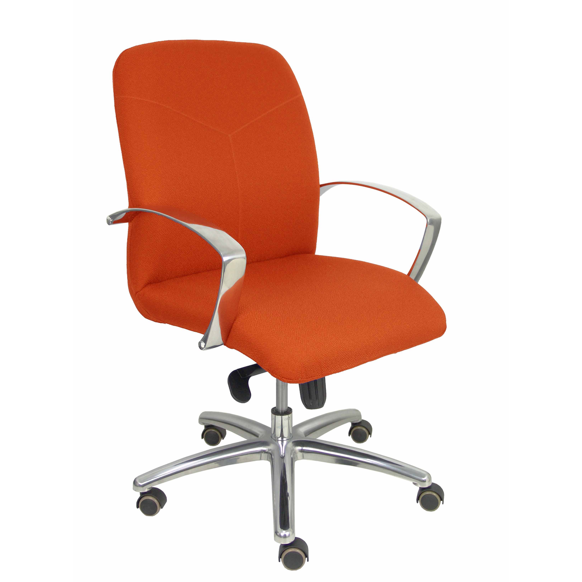 Sillón de oficina Piqueras y Crespo Caudete Confidente Bali - Ref. fabricante 116CBBALI10 - Naranja Oscuro
