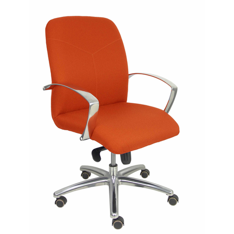 Sillón de oficina Piqueras y Crespo Caudete Confidente Bali - Ref. fabricante 116CBBALI10 - Naranja Oscuro