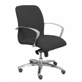 Sillón de oficina Piqueras y Crespo Caudete Confidente Bali - Ref. fabricante 116CBBALI10 - Negro
