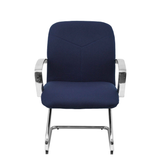 Sillón de oficina Piqueras y Crespo Caudete Confidente Patin Bali - Ref. fabricante 117CPBALI10 - Azul Marino