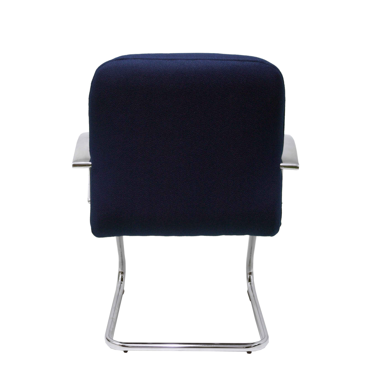 Sillón de oficina Piqueras y Crespo Caudete Confidente Patin Bali - Ref. fabricante 117CPBALI10 - Azul Marino