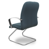 Sillón de oficina Piqueras y Crespo Caudete Confidente Patin Bali - Ref. fabricante 117CPBALI10 - Gris Oscuro