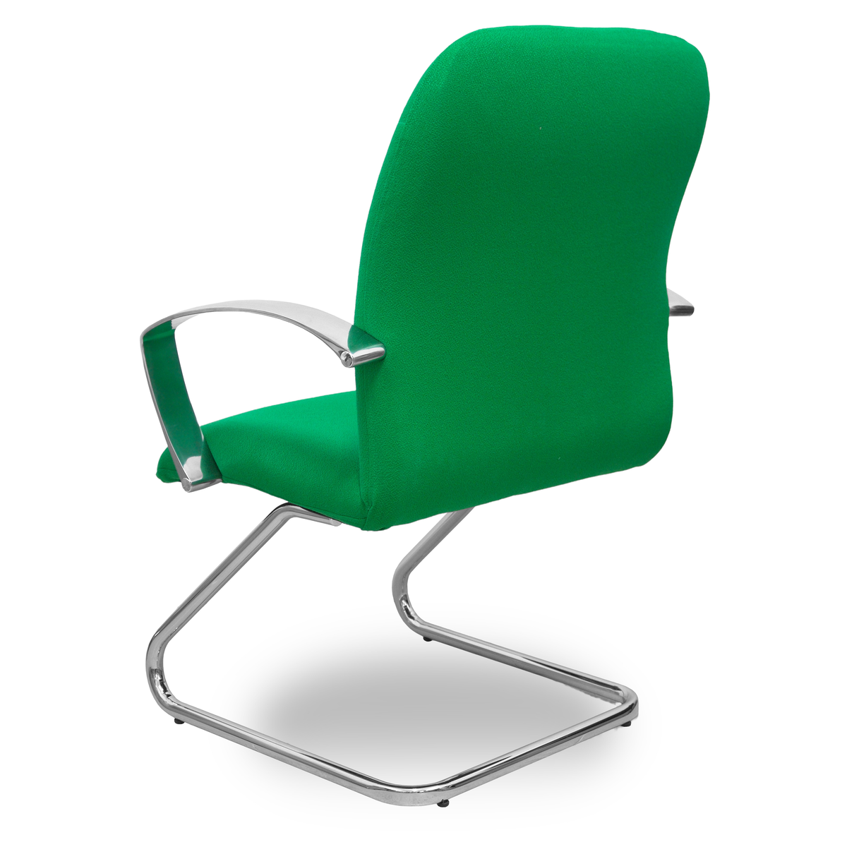 Sillón de oficina Piqueras y Crespo Caudete Confidente Patin Bali - Ref. fabricante 117CPBALI10 - Verde