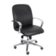 Sillón de oficina Piqueras y Crespo Caudete Confidente Similpiel - Negro