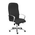 Sillón de oficina Piqueras y Crespo Caudete Piel - Ref. fabricante 115DBPIELNE - Negro