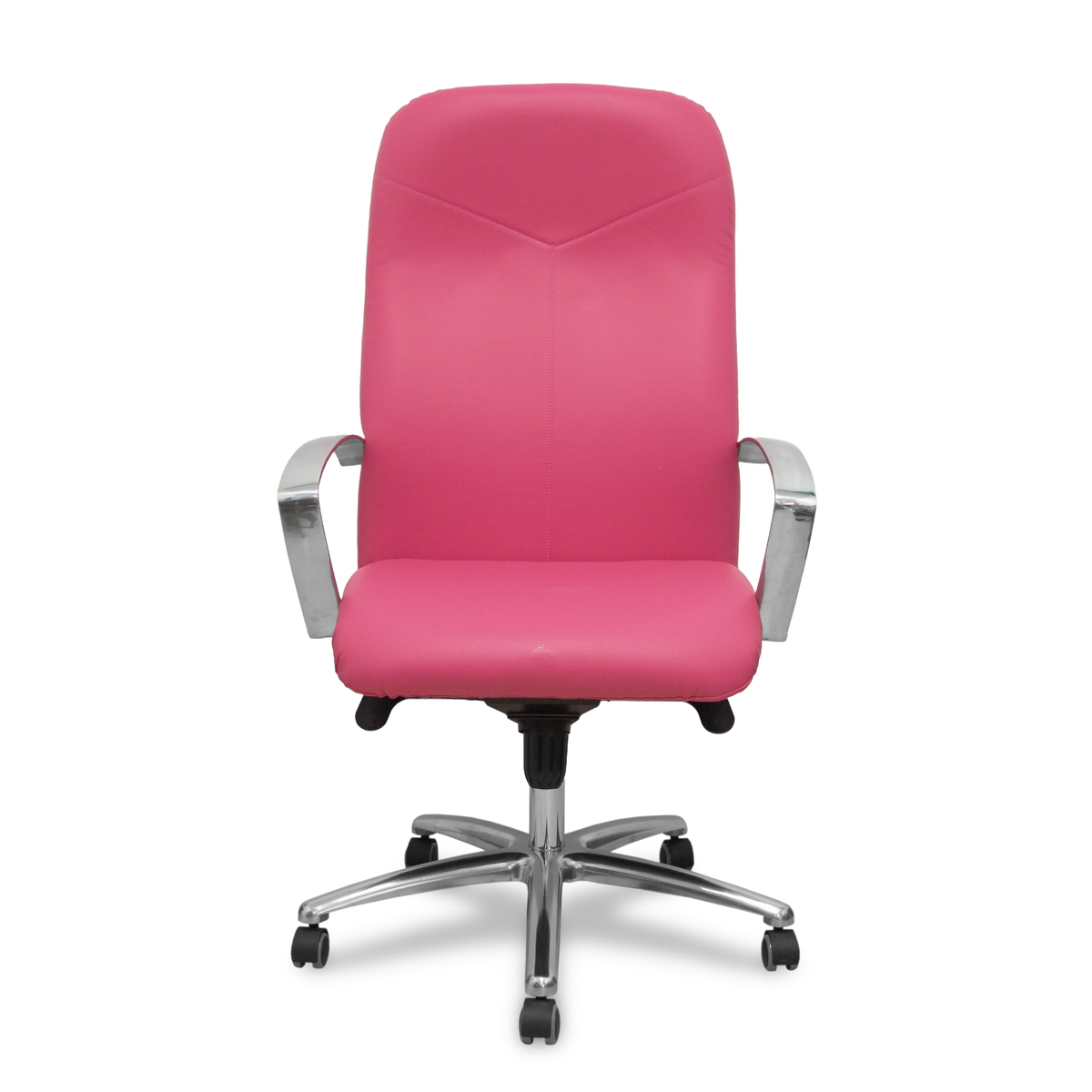 Sillón de oficina Piqueras y Crespo Caudete Similpiel - Ref. fabricante 115DBSP02 - Rosa