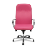 Sillón de oficina Piqueras y Crespo Caudete Similpiel - Ref. fabricante 115DBSP02 - Rosa