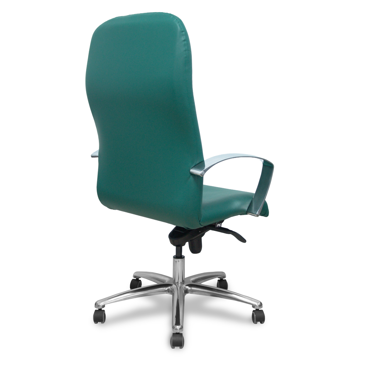 Sillón de oficina Piqueras y Crespo Caudete Similpiel - Ref. fabricante 115DBSP02 - Verde Botella