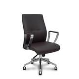 Sillón de oficina Piqueras y Crespo Ergo541 Similpiel - Sincro - Marron Oscuro