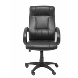 Sillón de oficina Piqueras y Crespo Munera Similpiel - Negro