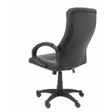Sillón de oficina Piqueras y Crespo Munera Similpiel - Negro