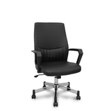 Sillón de oficina Piqueras y Crespo Opti521 Confidente Basculante Similpiel - Basculante - Negro