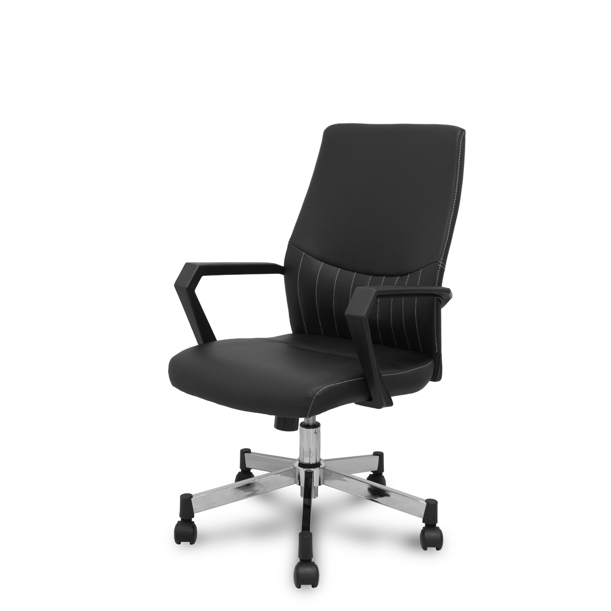 Sillón de oficina Piqueras y Crespo Opti521 Confidente Basculante Similpiel - Basculante - Negro
