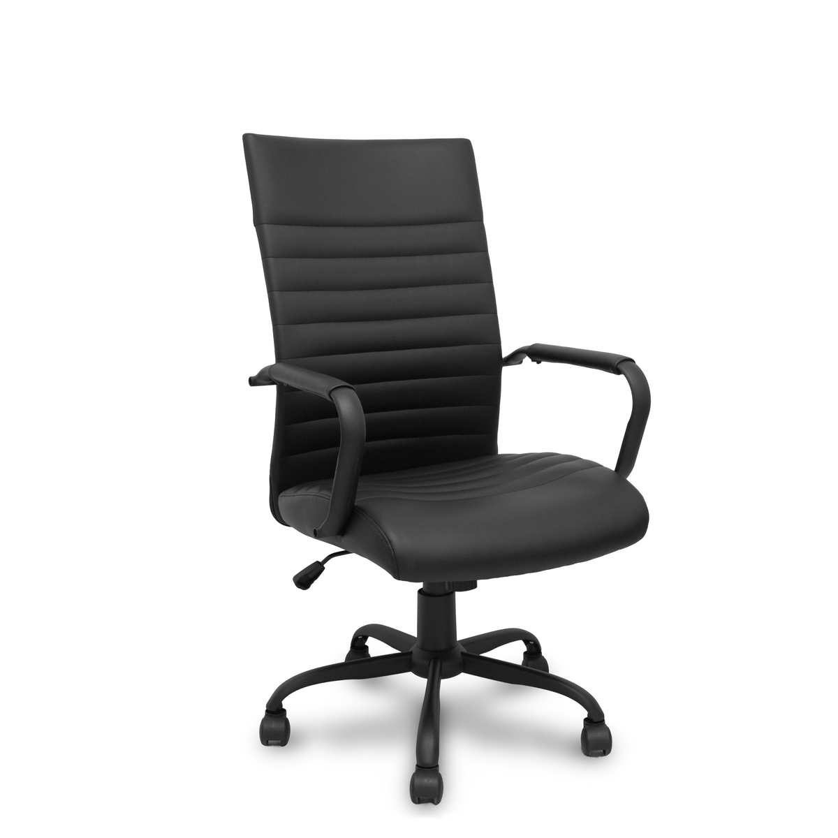 Sillón de oficina Piqueras y Crespo Opti527 Similpiel - Basculante - Negro