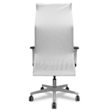 Sillón de oficina Piqueras y Crespo Sahuco Blanco Bali + - Ref. fabricante 13SM10B100B354BR65G - Blanco / Turquesa