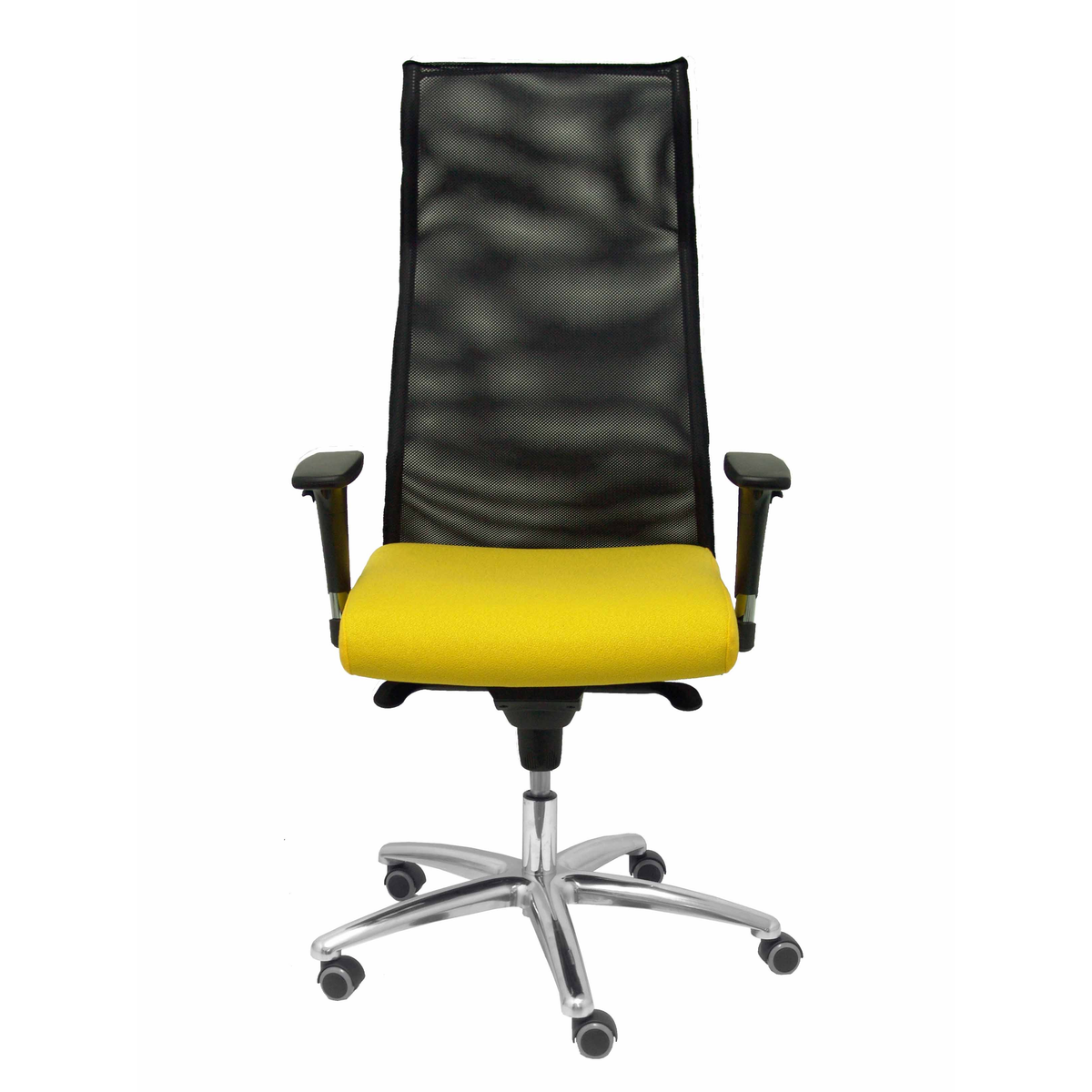 Sillón de oficina Piqueras y Crespo Sahuco Bali + Malla - Ref. fabricante 13SBALI100 - Amarillo