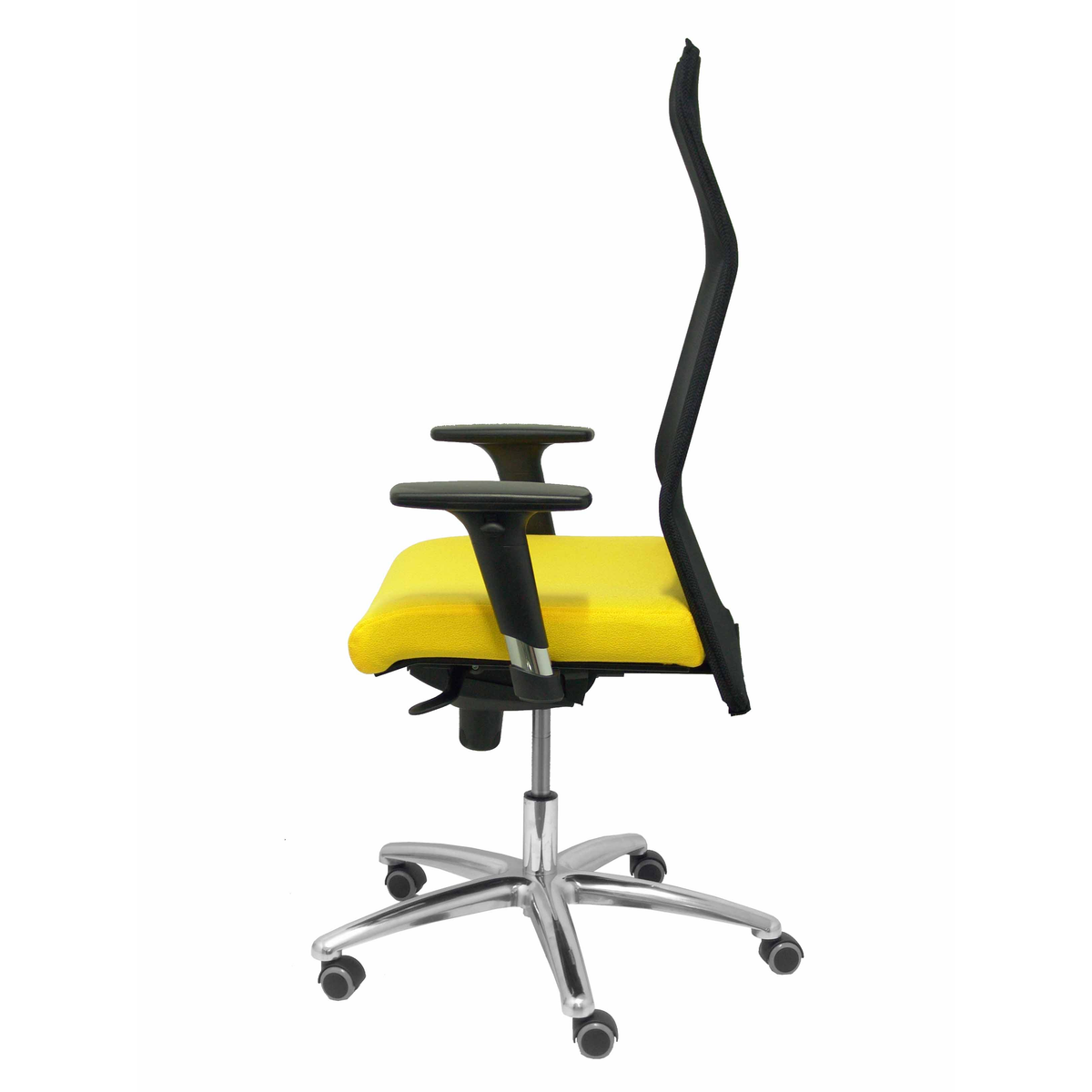 Sillón de oficina Piqueras y Crespo Sahuco Bali + Malla - Ref. fabricante 13SBALI100 - Amarillo