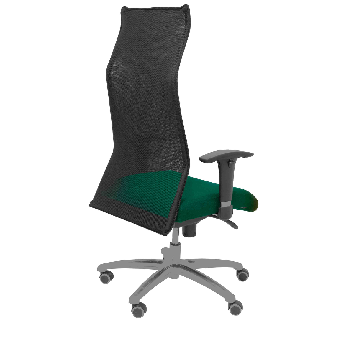 Sillón de oficina Piqueras y Crespo Sahuco Bali + Malla - Ref. fabricante 13SBALI100 - Verde Esmeralda