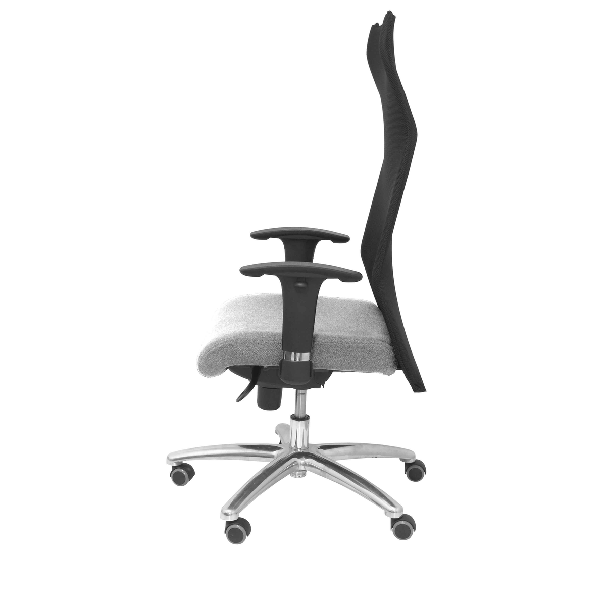 Sillón de oficina Piqueras y Crespo Sahuco Bali + Malla - Ref. fabricante 13SBALI100 - Gris Claro
