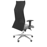Sillón de oficina Piqueras y Crespo Sahuco Bali + Malla - Ref. fabricante 13SBALI100 - Gris Claro