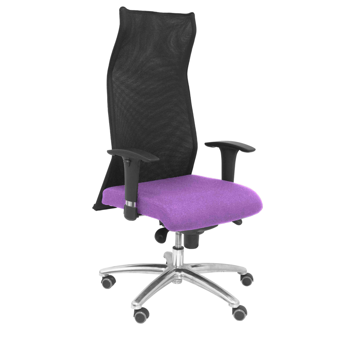 Sillón de oficina Piqueras y Crespo Sahuco Bali + Malla - Ref. fabricante 13SBALI100 - Lila