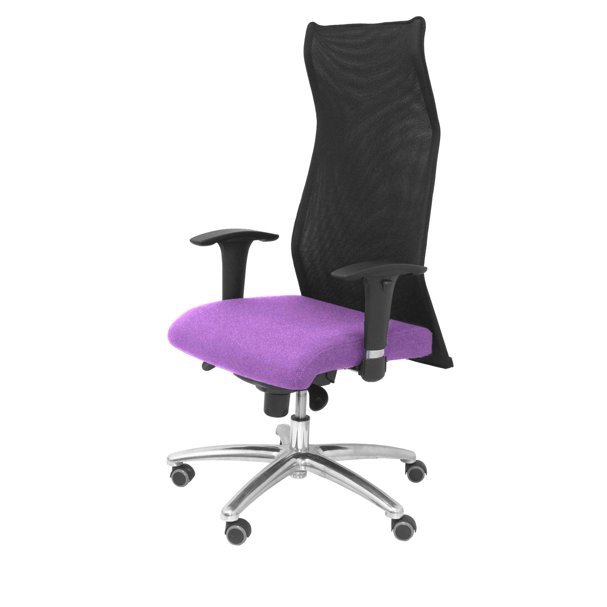 Sillón de oficina Piqueras y Crespo Sahuco Bali + Malla - Ref. fabricante 13SBALI100 - Lila