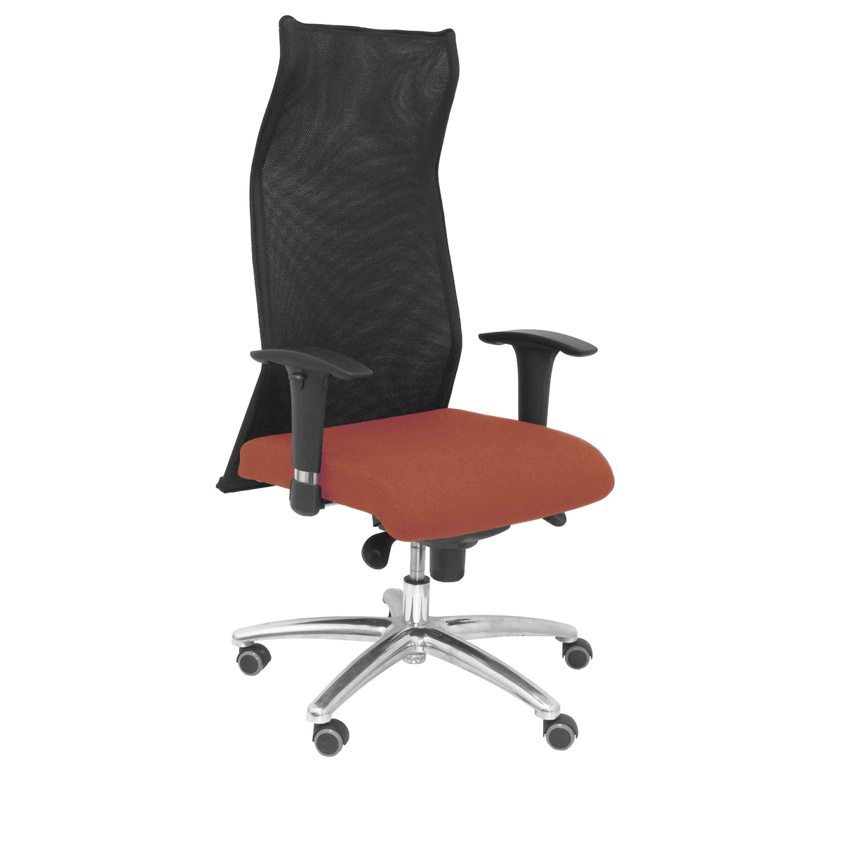 Sillón de oficina Piqueras y Crespo Sahuco Bali + Malla - Ref. fabricante 13SBALI100 - Marron