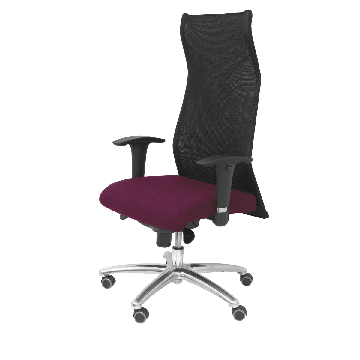 Sillón de oficina Piqueras y Crespo Sahuco Bali + Malla - Ref. fabricante 13SBALI100 - Morado