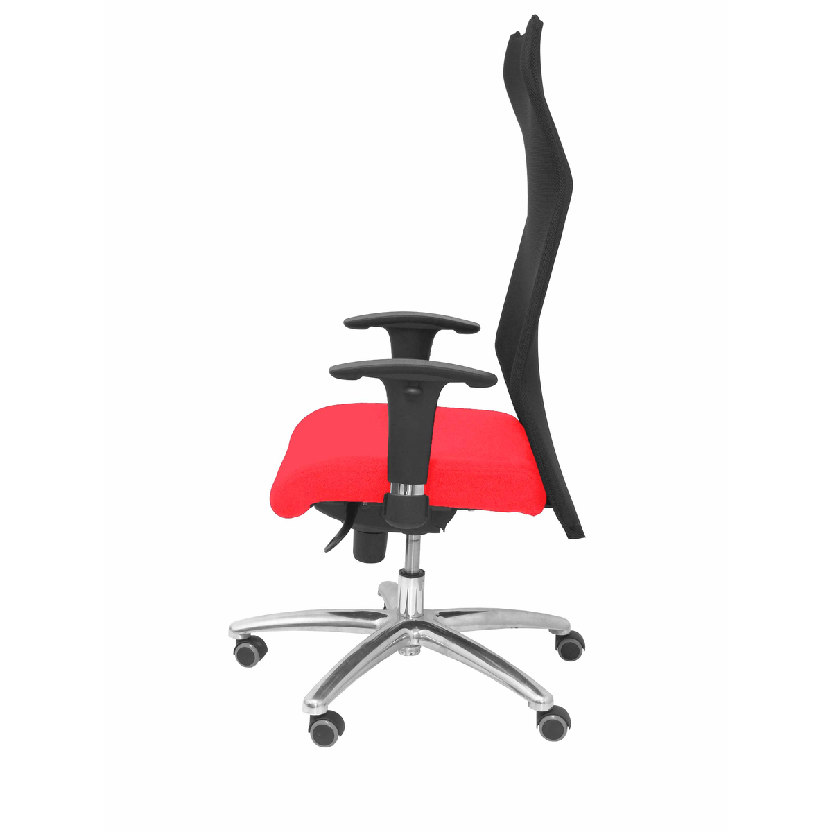 Sillón de oficina Piqueras y Crespo Sahuco Bali + Malla - Ref. fabricante 13SBALI100 - Rojo