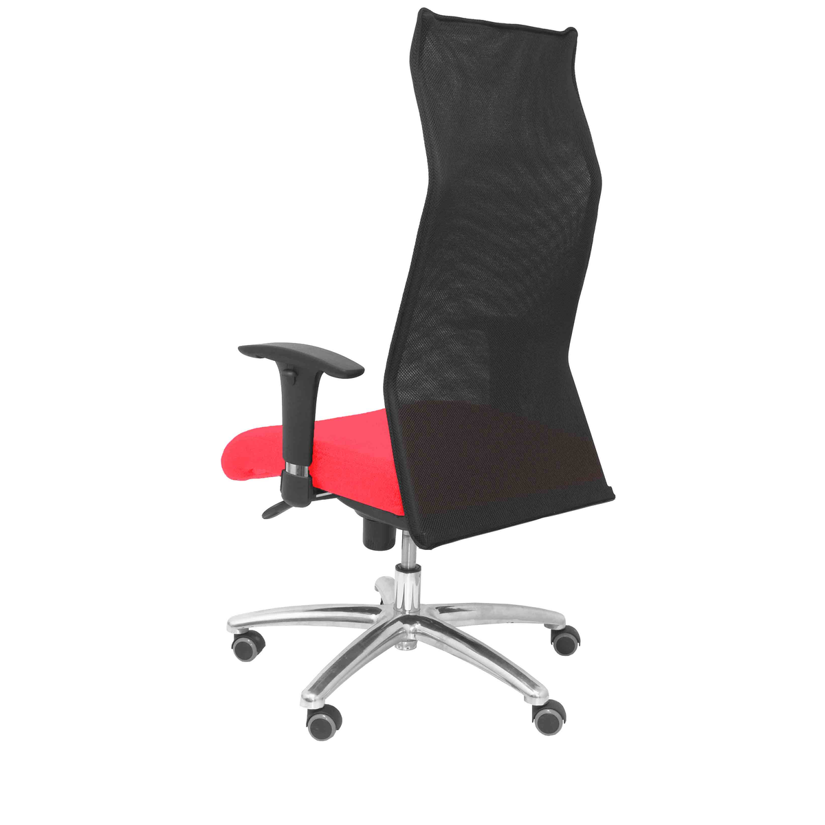 Sillón de oficina Piqueras y Crespo Sahuco Bali + Malla - Ref. fabricante 13SBALI100 - Rojo