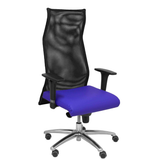 Sillón de oficina Piqueras y Crespo Sahuco Similpiel + - Ref. fabricante 13SM840SP100B24APRP - Azul