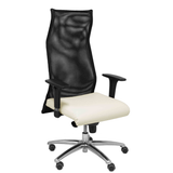 Sillón de oficina Piqueras y Crespo Sahuco Similpiel + - Ref. fabricante 13SM840SP100B24APRP - Crema
