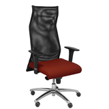 Sillón de oficina Piqueras y Crespo Sahuco Similpiel + - Ref. fabricante 13SM840SP100B24APRP - Granate