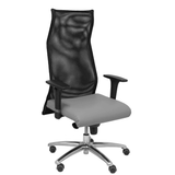 Sillón de oficina Piqueras y Crespo Sahuco Similpiel + - Ref. fabricante 13SM840SP100B24APRP - Gris