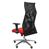 Sillón de oficina Piqueras y Crespo Sahuco Similpiel + - Ref. fabricante 13SM840SP100B24APRP - Rojo