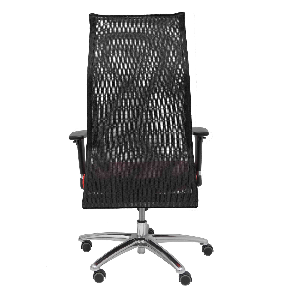 Sillón de oficina Piqueras y Crespo Sahuco Similpiel + - Ref. fabricante 13SM840SP100B24APRP - Rojo