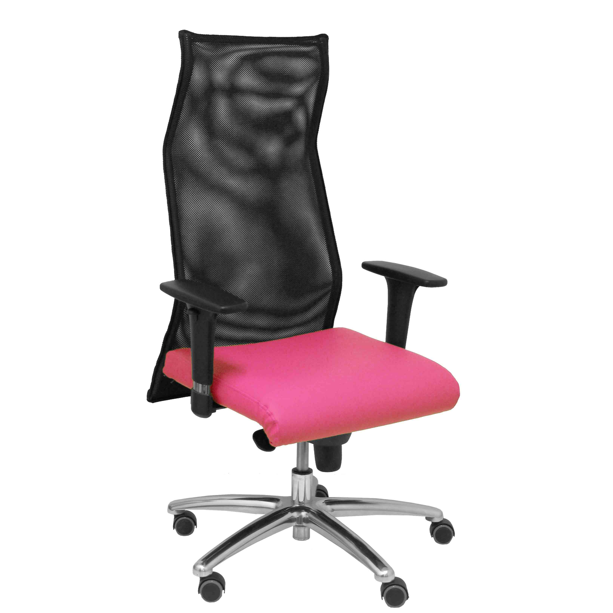 Sillón de oficina Piqueras y Crespo Sahuco Similpiel + - Ref. fabricante 13SM840SP100B24APRP - Rosa