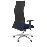 Sillón de oficina Piqueras y Crespo Sahuco Xl Bali + Malla - Ref. fabricante 13SXLBALI100 - Azul Marino