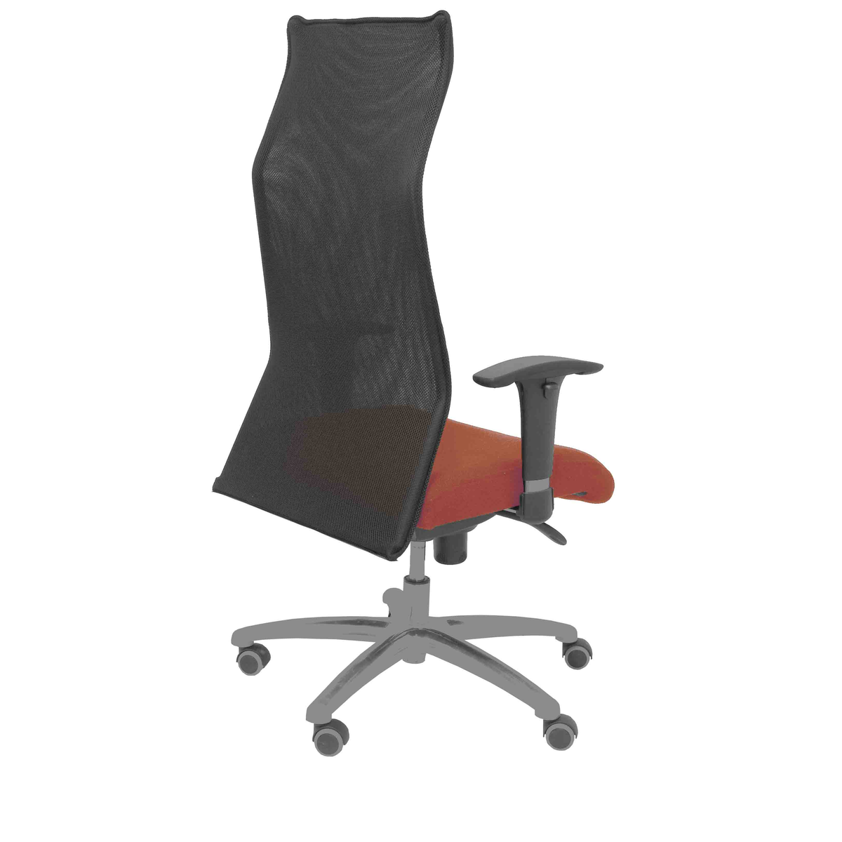 Sillón de oficina Piqueras y Crespo Sahuco Xl Bali + Malla - Ref. fabricante 13SXLBALI100 - Marron