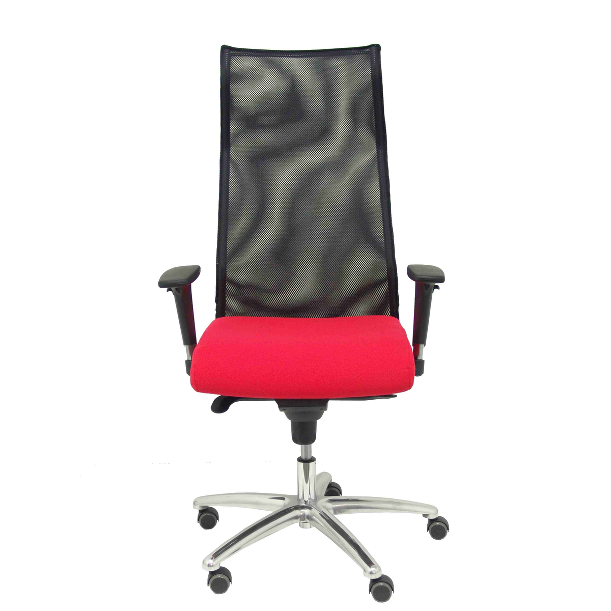 Sillón de oficina Piqueras y Crespo Sahuco Xl Bali + Malla - Ref. fabricante 13SXLBALI100 - Rojo