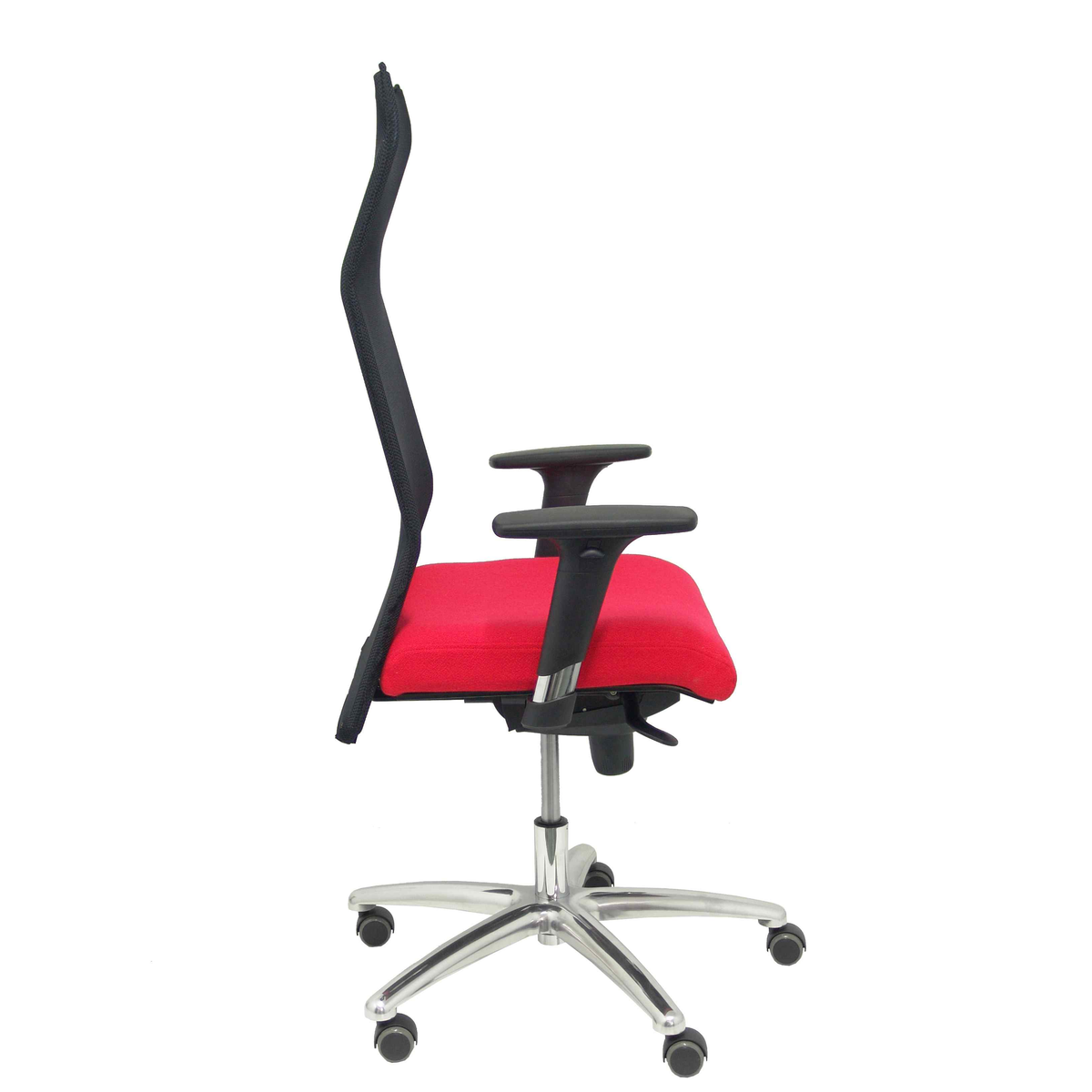 Sillón de oficina Piqueras y Crespo Sahuco Xl Bali + Malla - Ref. fabricante 13SXLBALI100 - Rojo