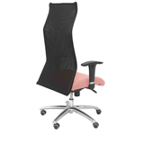 Sillón de oficina Piqueras y Crespo Sahuco Xl Bali + Malla - Ref. fabricante 13SXLBALI100 - Rosa