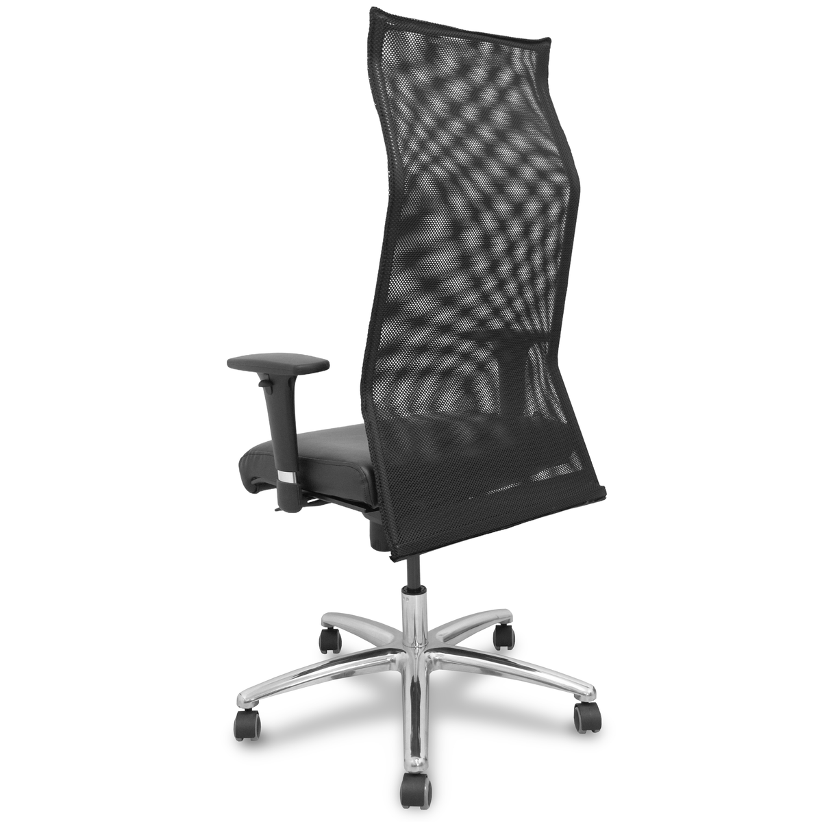 Sillón de oficina Piqueras y Crespo Sahuco Xl Similpiel + Malla - Negro
