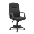 Sillón de oficina Piqueras y Crespo Villa Tela - Basculante - Negro