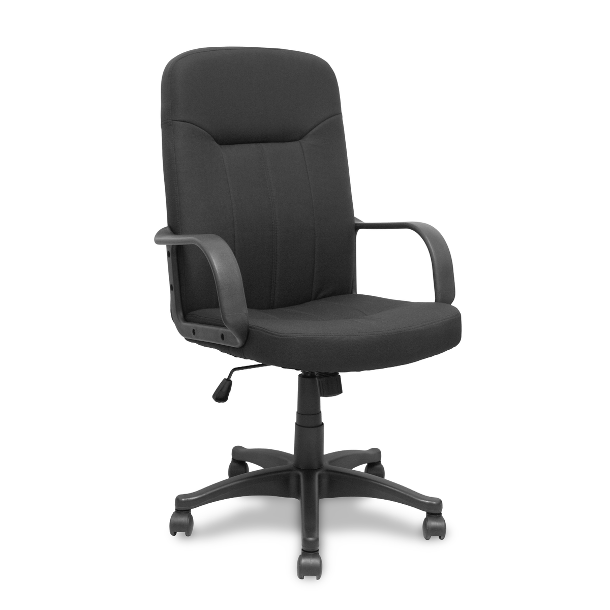 Sillón de oficina Piqueras y Crespo Villa Tela - Basculante - Negro
