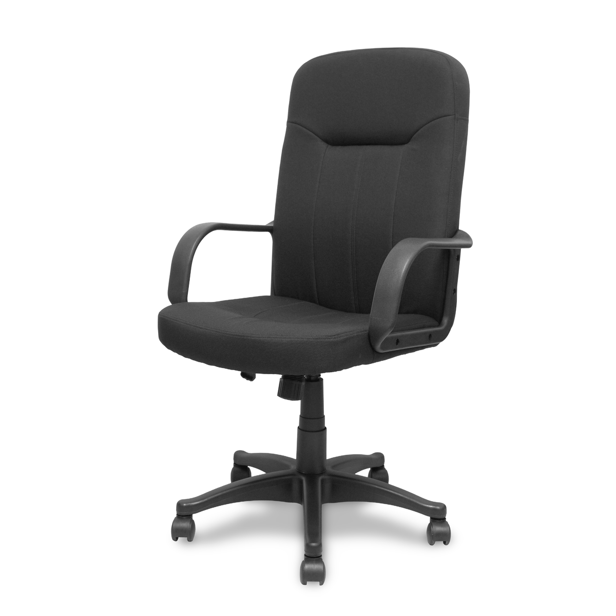 Sillón de oficina Piqueras y Crespo Villa Tela - Basculante - Negro